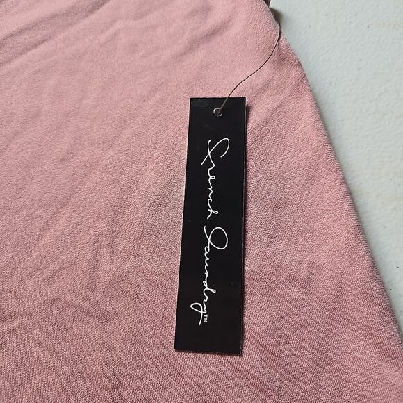 French Laundry Women's Sleeveless Pink Dusty Rose Tunic‎ Tank Top Size L XL NWT - Picture 3 of 7